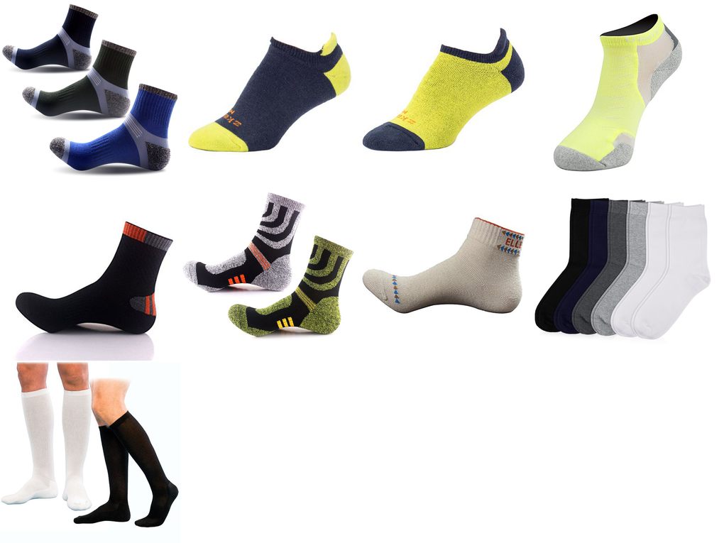 cotton athletic socks